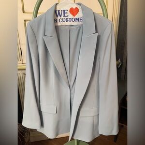 Loft Women's Light Blue Blazer